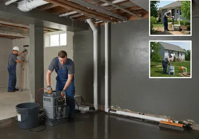 Basement Waterproofing and Flood Prevention process in Chippewa County, MI